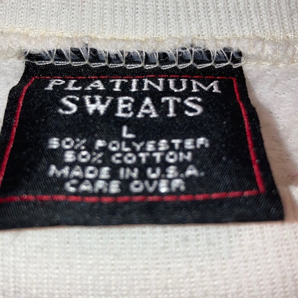 Women’s white logo sweatshirt. - Picture 2 of 5